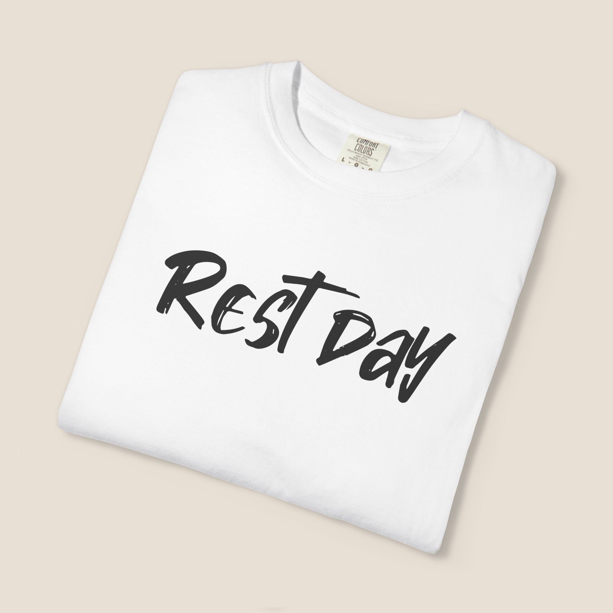 REST DAY T-Shirt | Gym Recovery Tee | Lazy Sunday Shirt