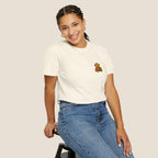 Embroidered Punch Monkey Shirt | Heavyweight T-Shirt