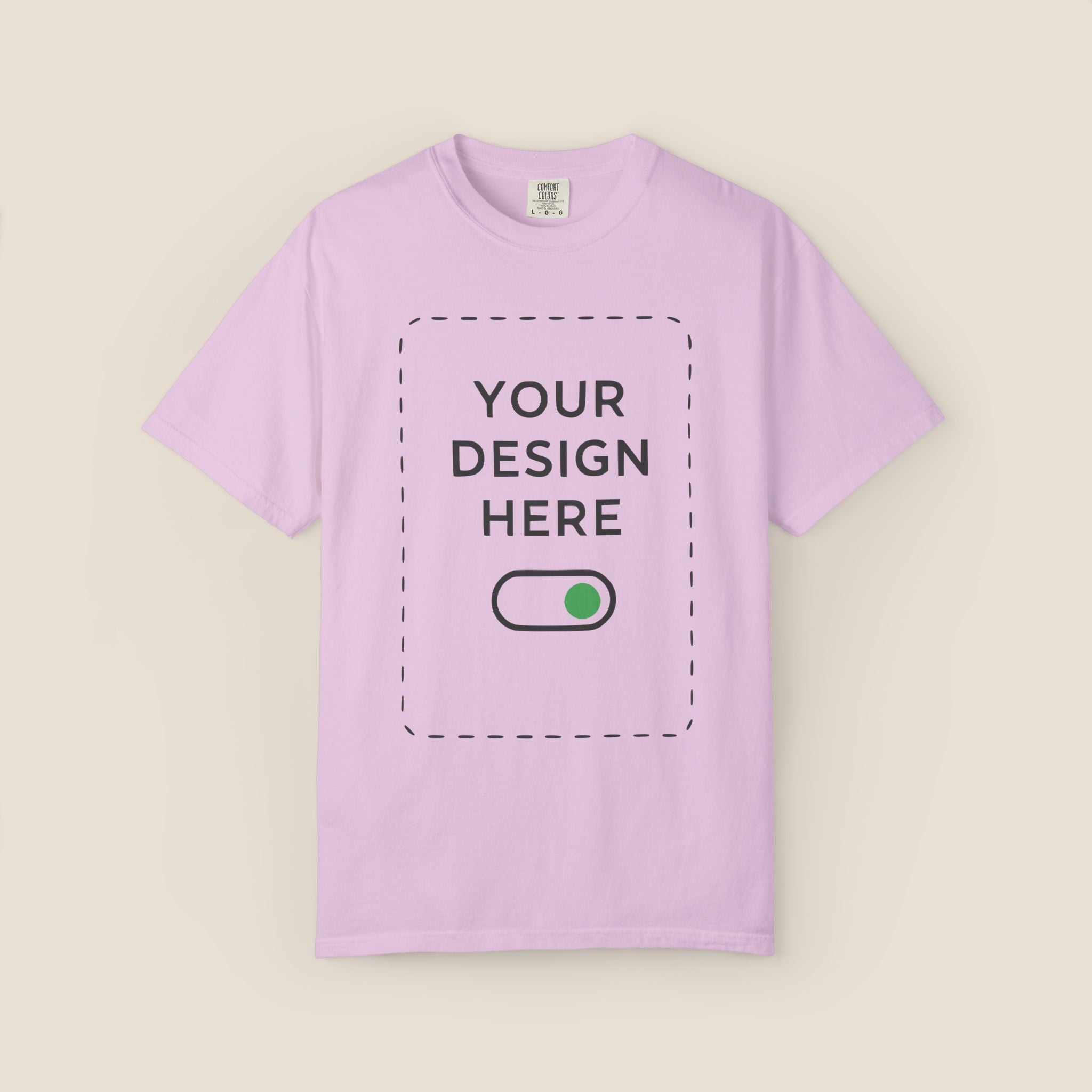 Custom Garment-Dyed T-Shirt — Your Design Here