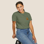 Embroidered Punch Monkey Shirt | Heavyweight T-Shirt