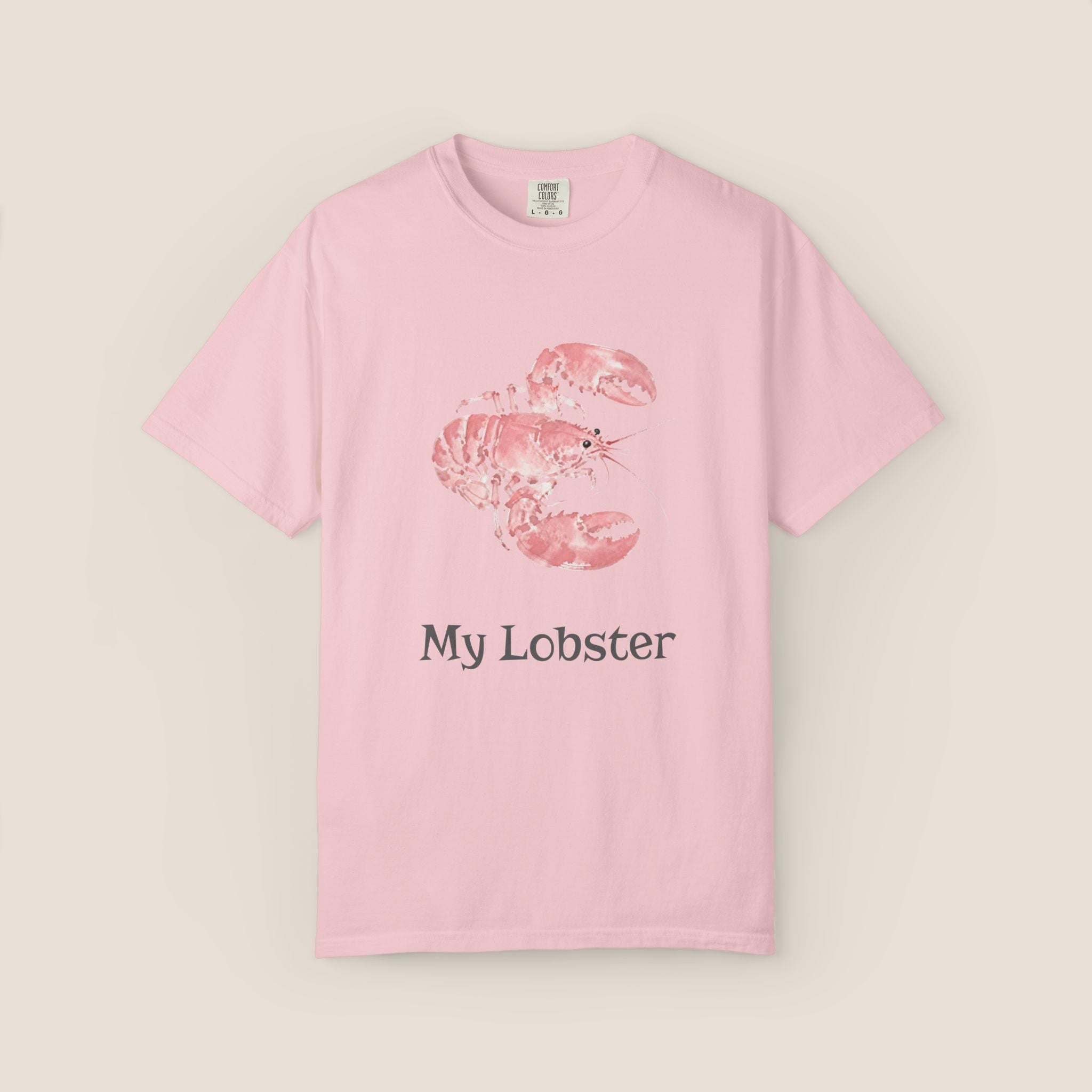My Lobster Shirt | Minimalist Romantic Gift | Couples Shirt
