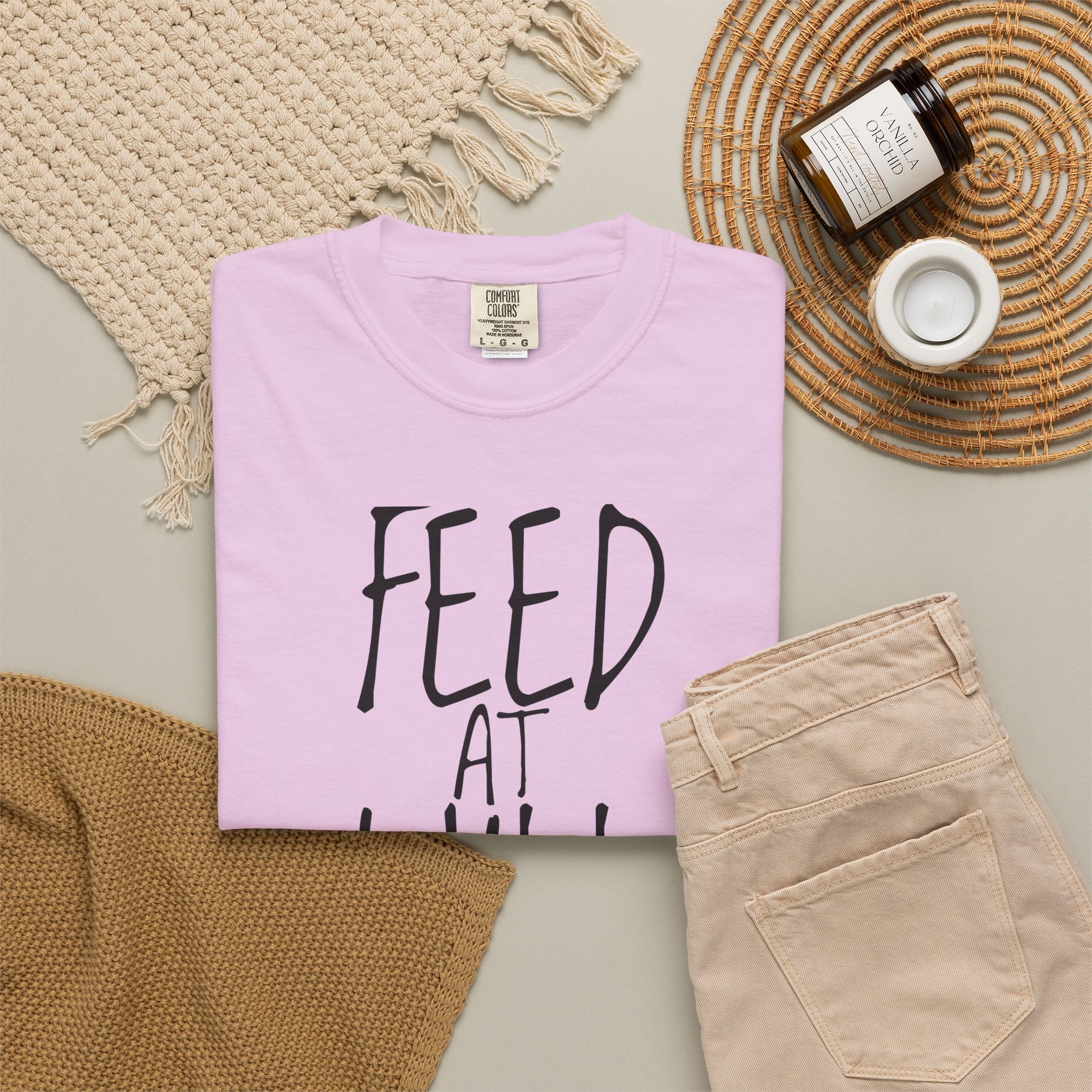 Feed At Will Vegan version T-shirt