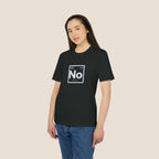 No Element Tee | Periodic Table Style Graphic T-Shirt | Funny Science Teacher Tee | Sarcastic Introvert Gift