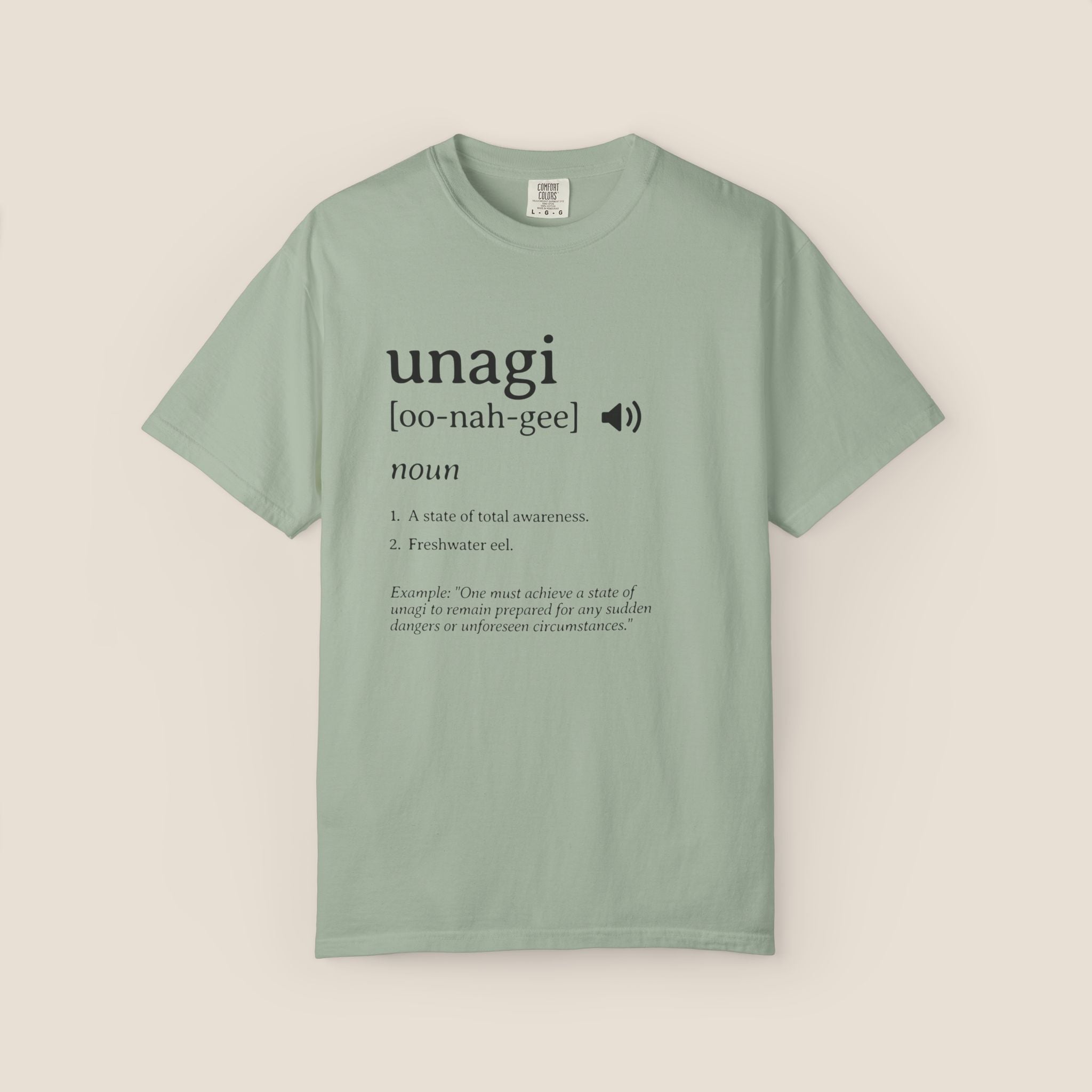 Unagi Dictionary T-Shirt  | Gift for Sitcom Fans