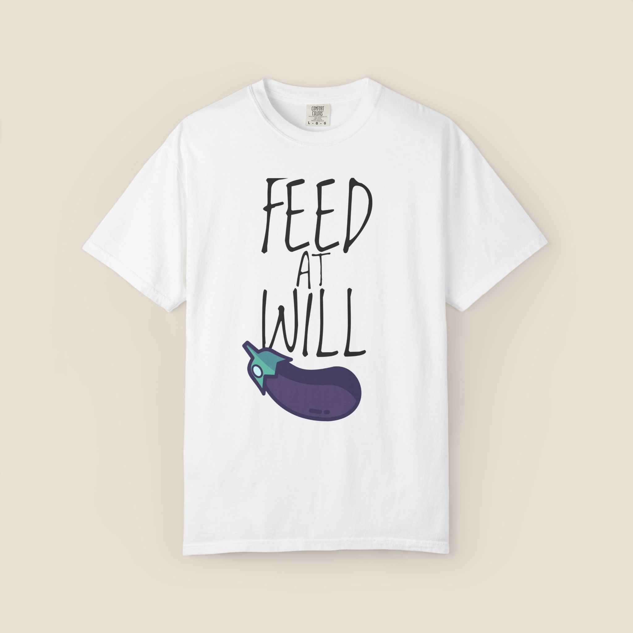 Feed At Will Vegan version T-shirt