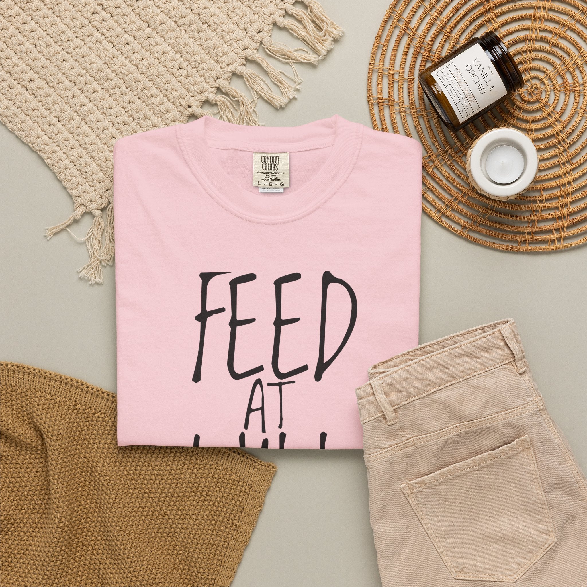 Feed At Will Vegan version T-shirt