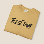 REST DAY T-Shirt | Gym Recovery Tee | Lazy Sunday Shirt