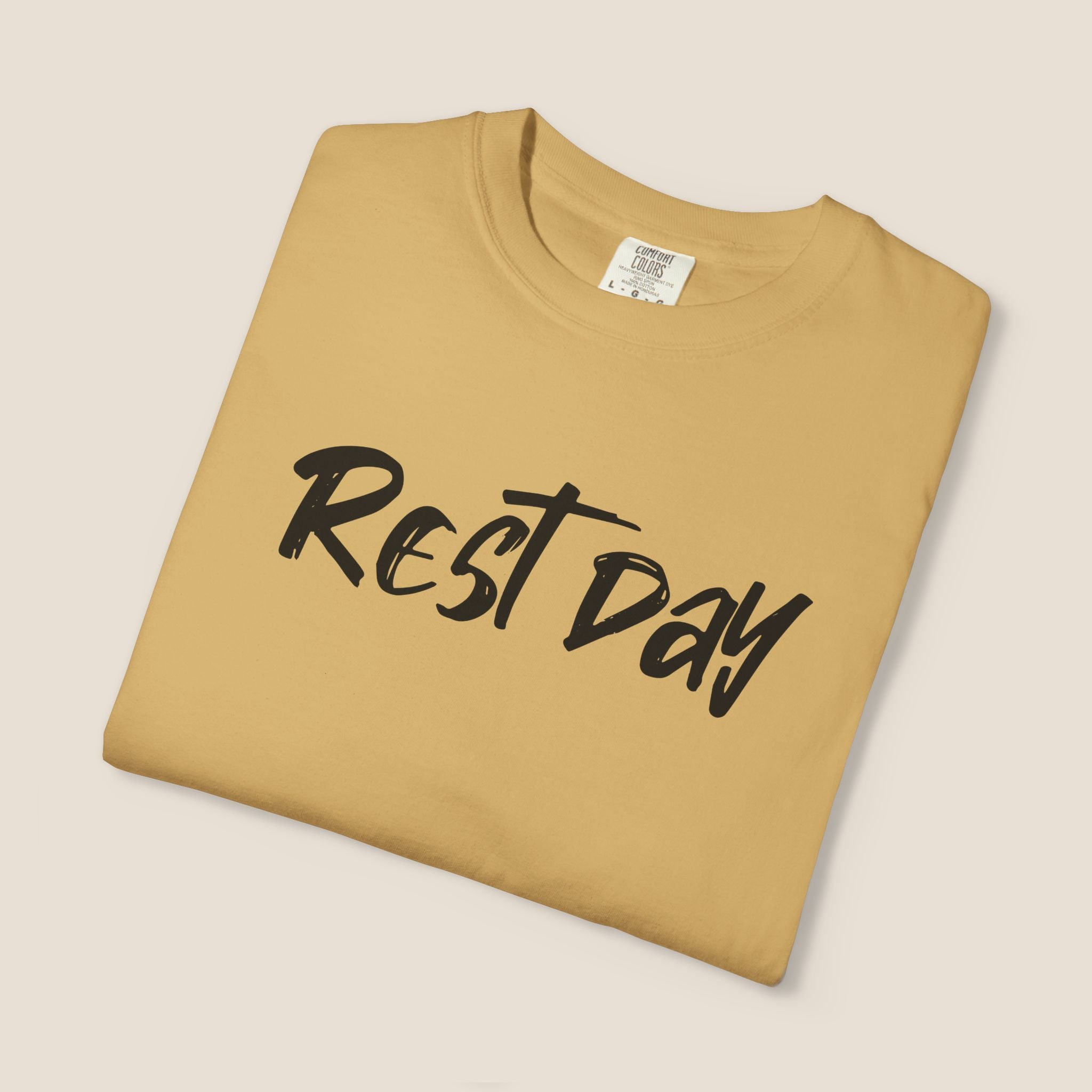 REST DAY T-Shirt | Gym Recovery Tee | Lazy Sunday Shirt
