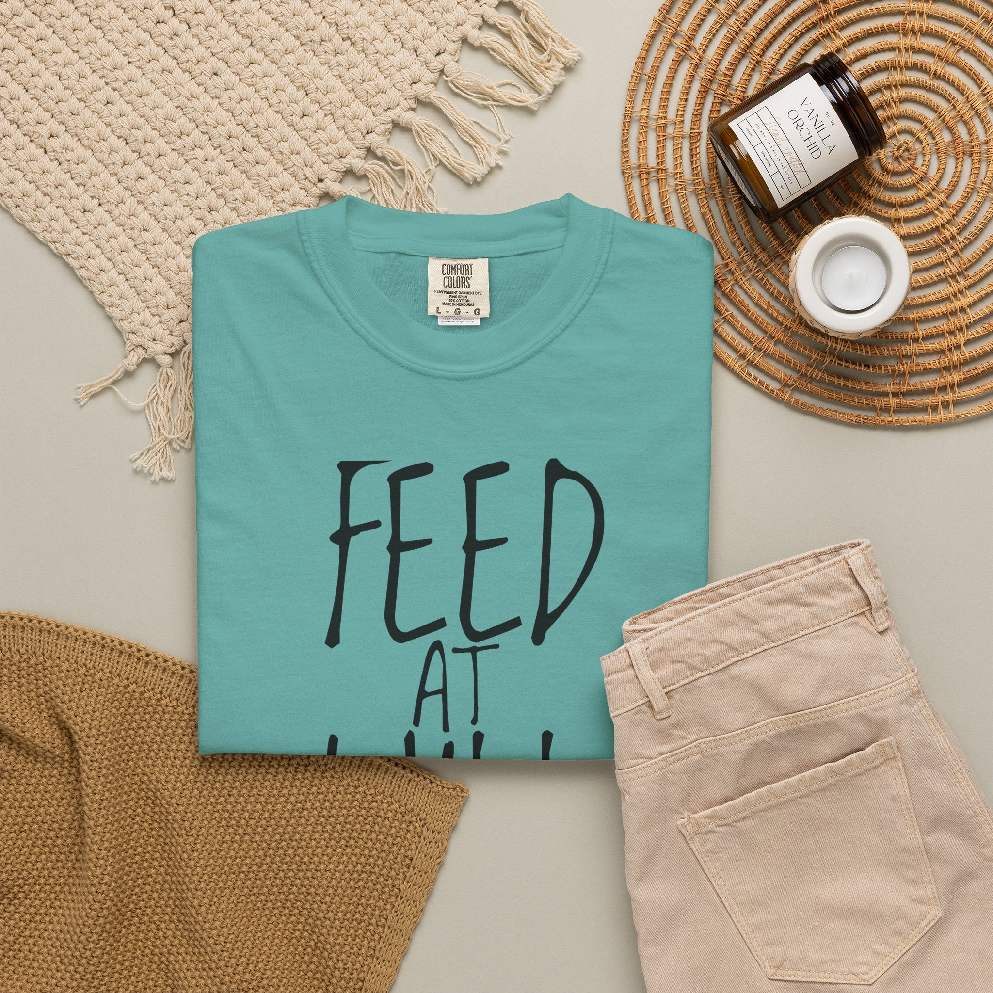 Feed At Will Vegan version T-shirt