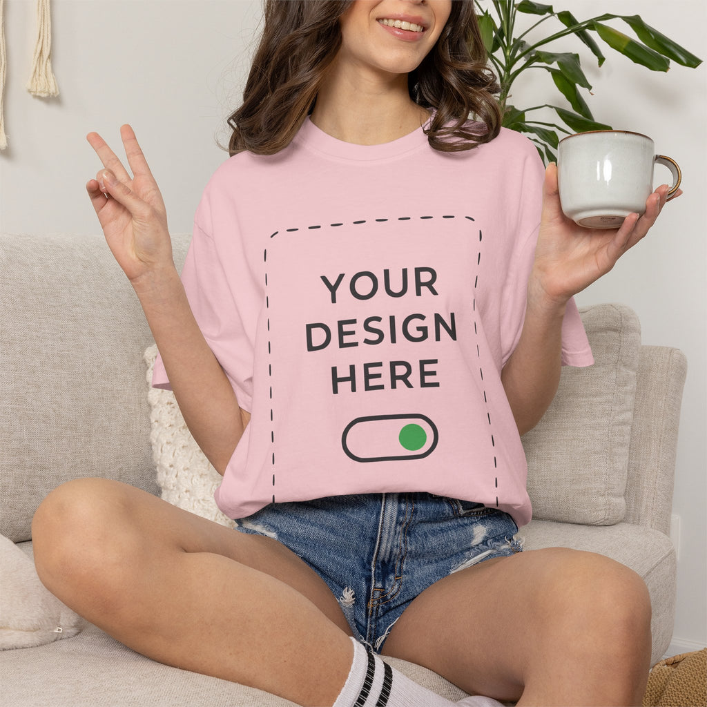 Custom Garment-Dyed T-Shirt — Your Design Here