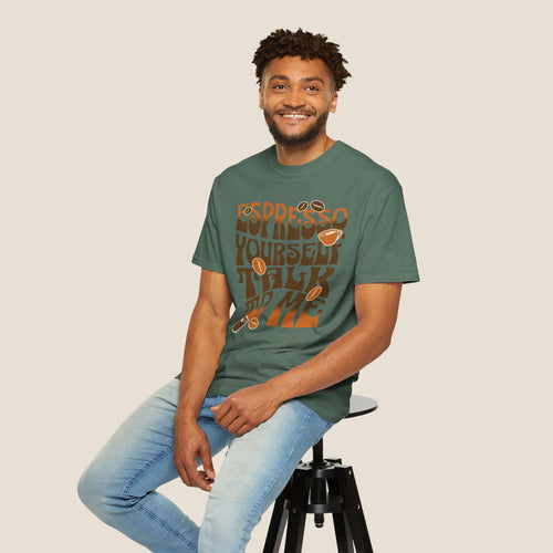 T-shirt Espresso Yourself | Regalo per amanti del caffè