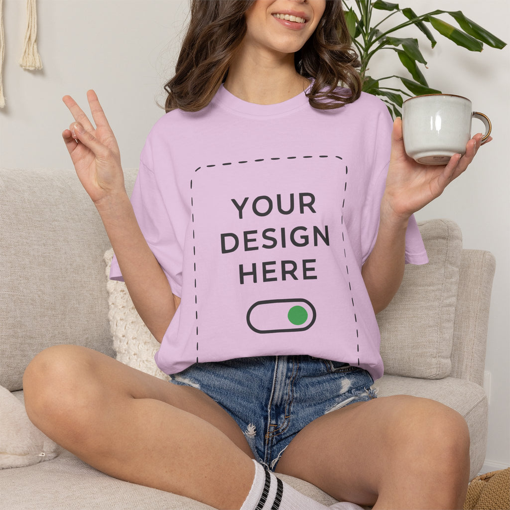 Custom Garment-Dyed T-Shirt — Your Design Here
