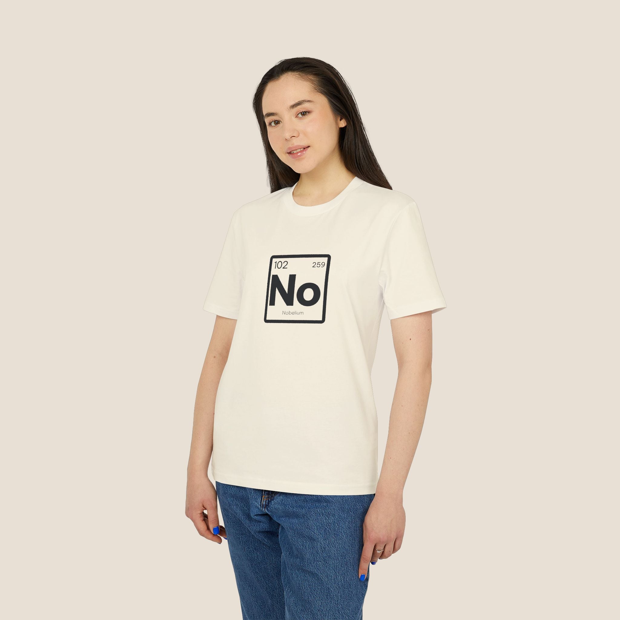 No Element Tee | Periodic Table Style Graphic T-Shirt | Funny Science Teacher Tee | Sarcastic Introvert Gift