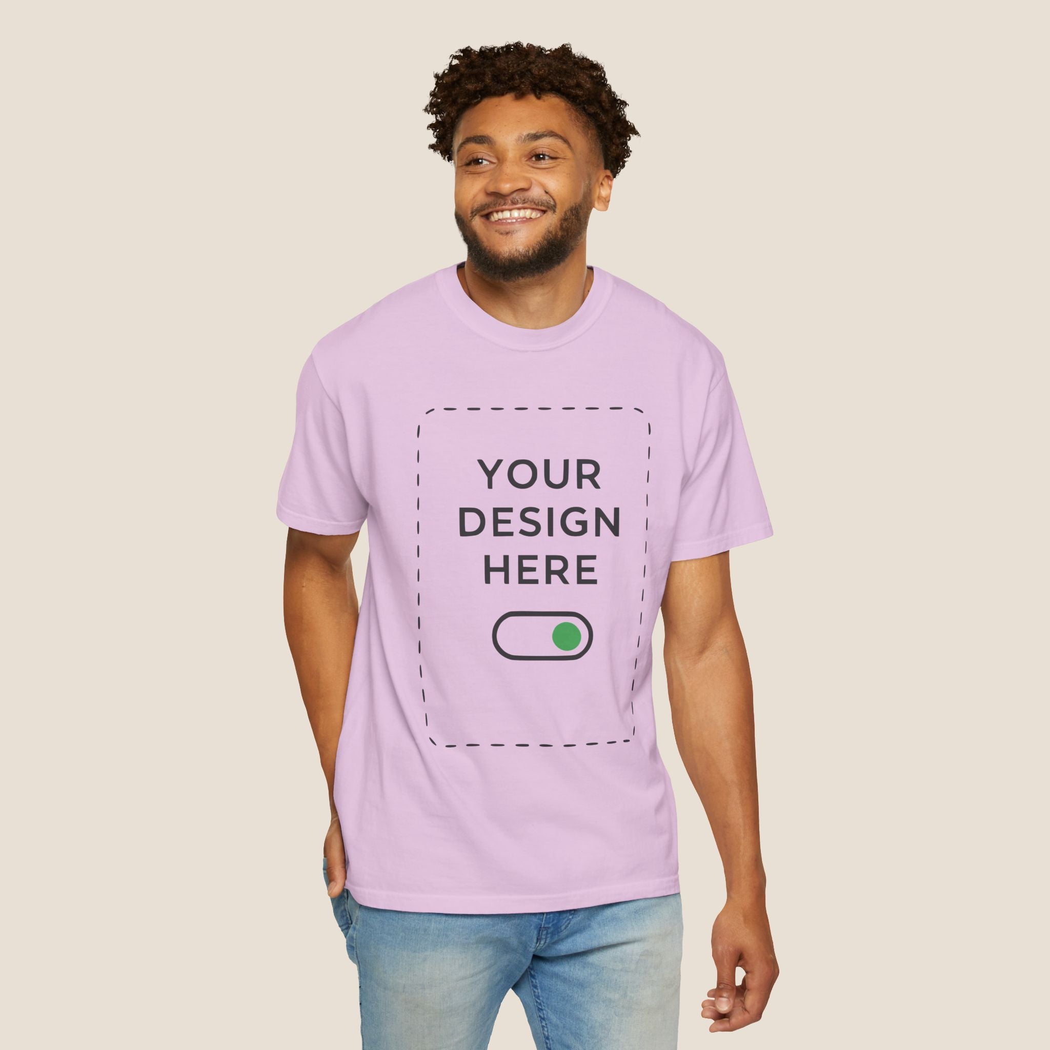 Custom Garment-Dyed T-Shirt — Your Design Here