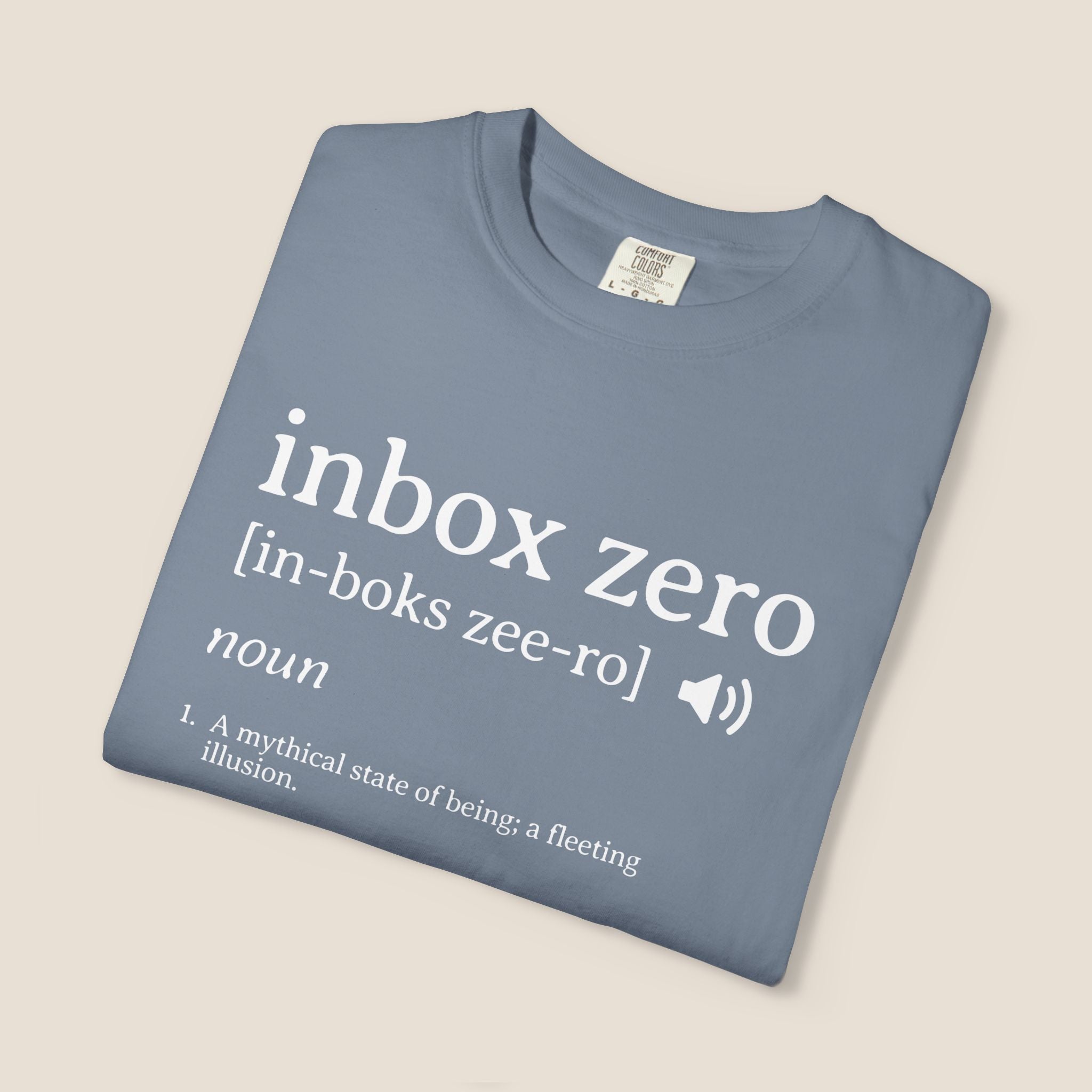Inbox Zero Definition Shirt | Funny Office Humor Tee
