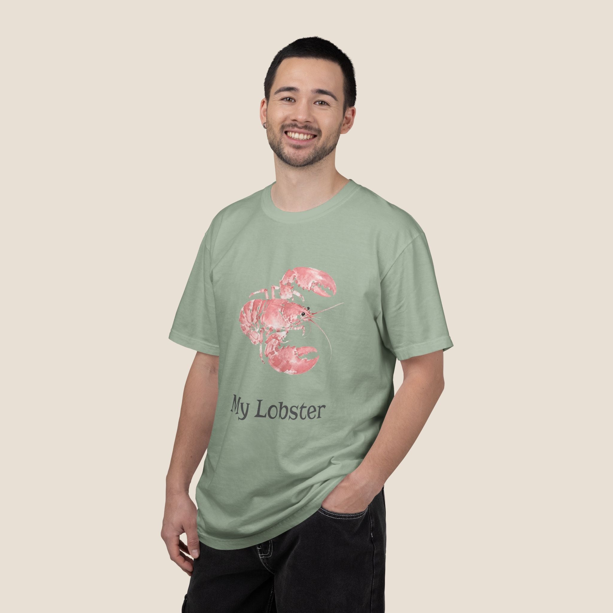 My Lobster Shirt | Minimalist Romantic Gift | Couples Shirt