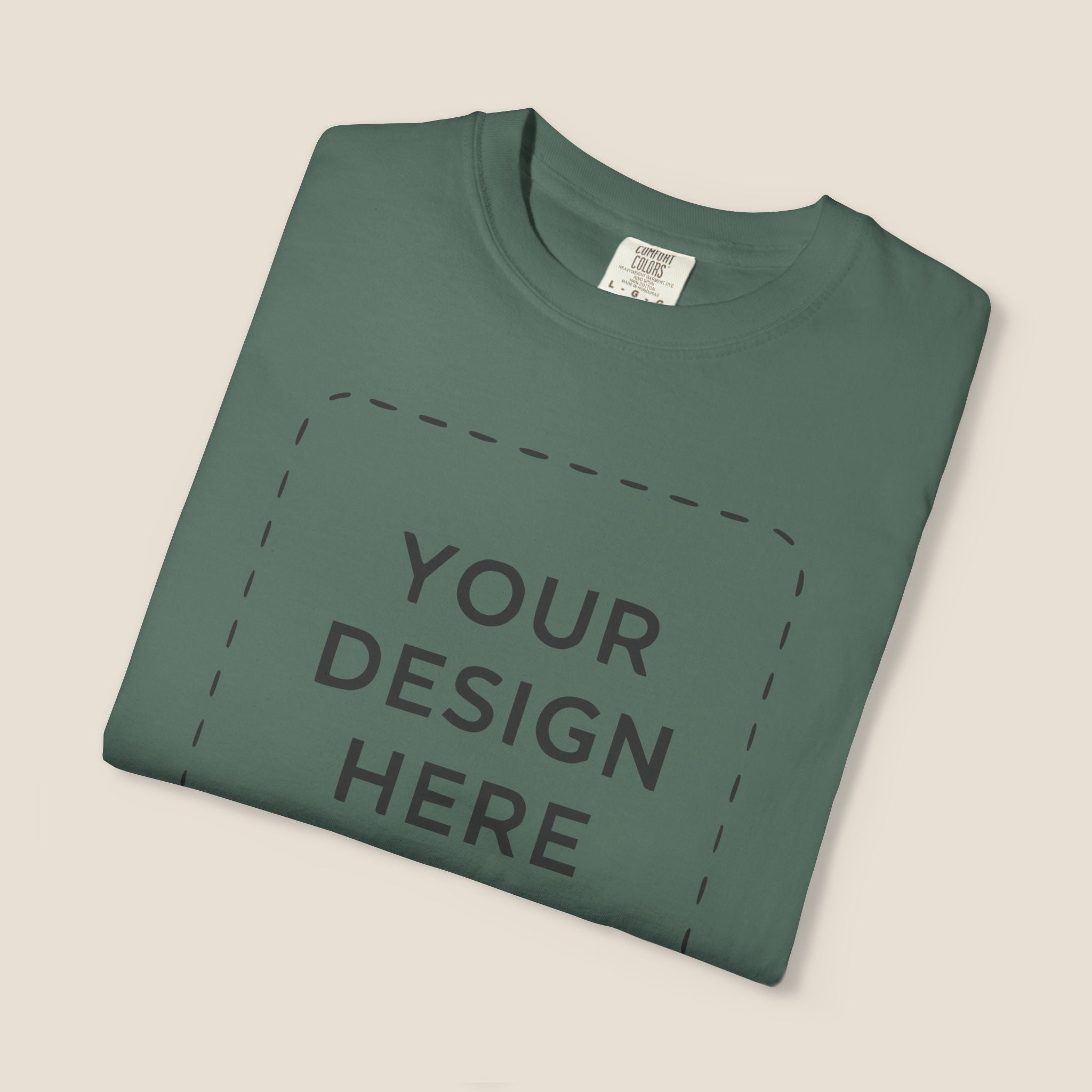 Custom Garment-Dyed T-Shirt — Your Design Here