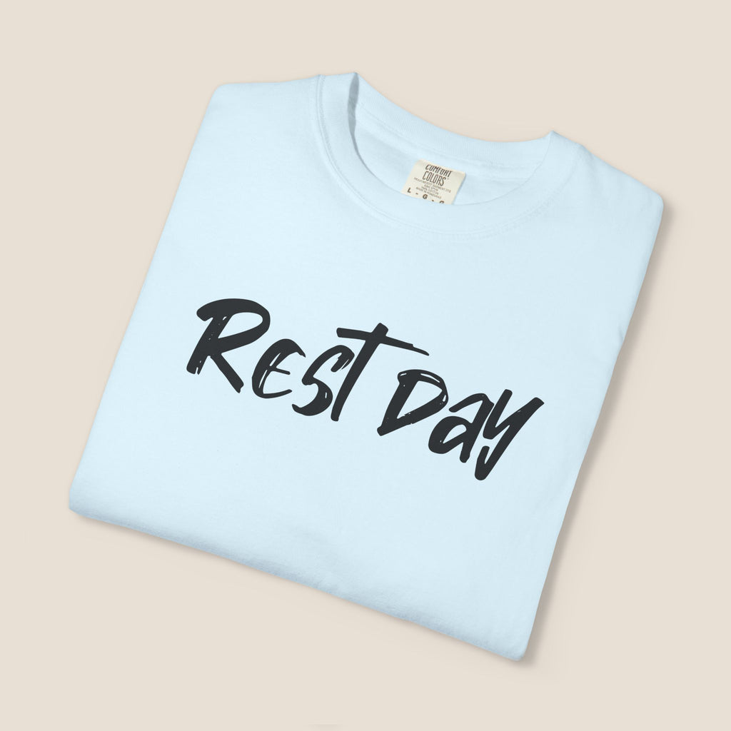 REST DAY T-Shirt | Gym Recovery Tee | Lazy Sunday Shirt