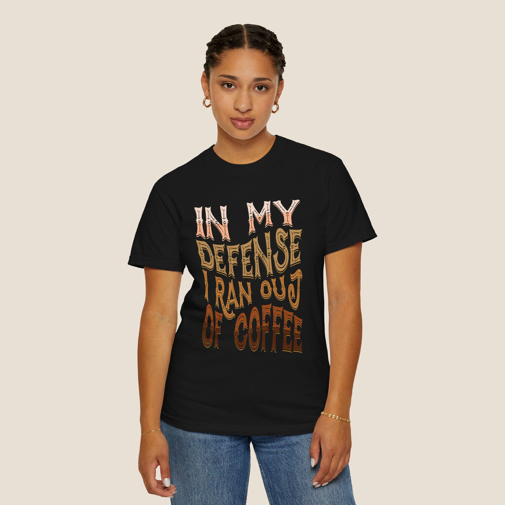 Out of Coffee Retro T-Shirt