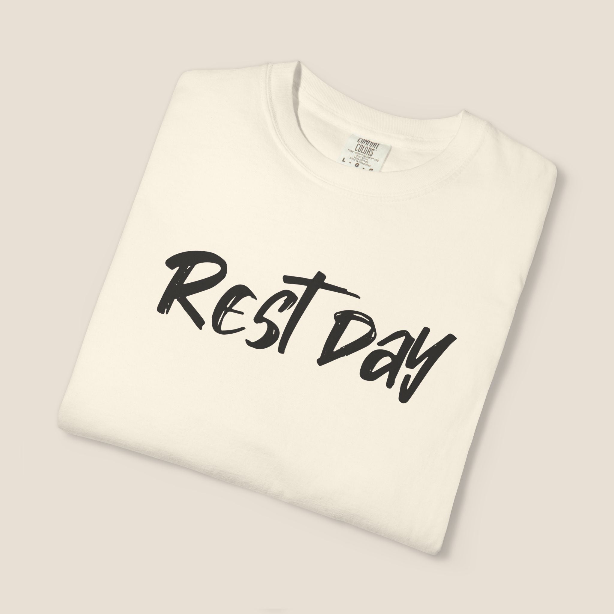 REST DAY T-Shirt | Gym Recovery Tee | Lazy Sunday Shirt