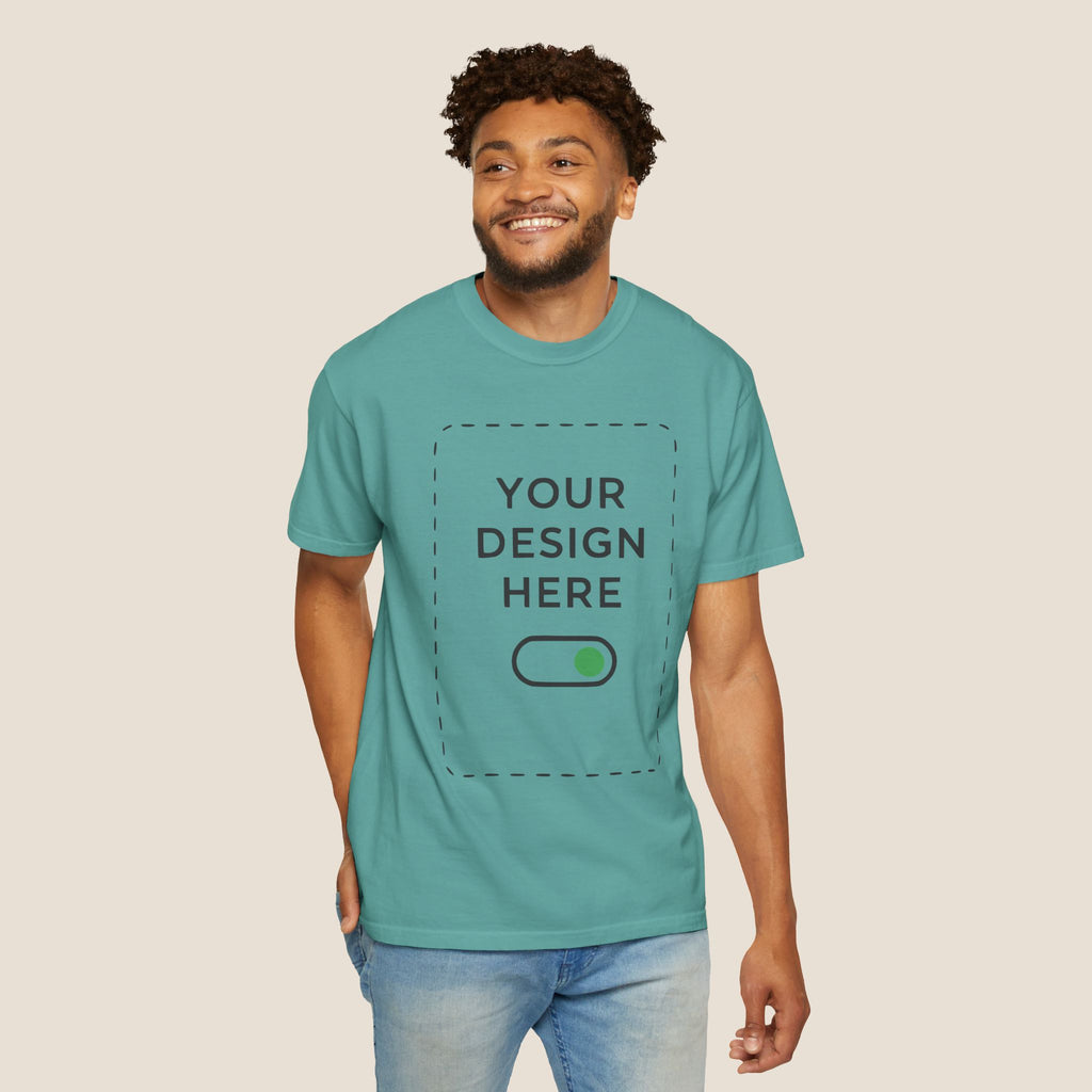 Custom Garment-Dyed T-Shirt — Your Design Here