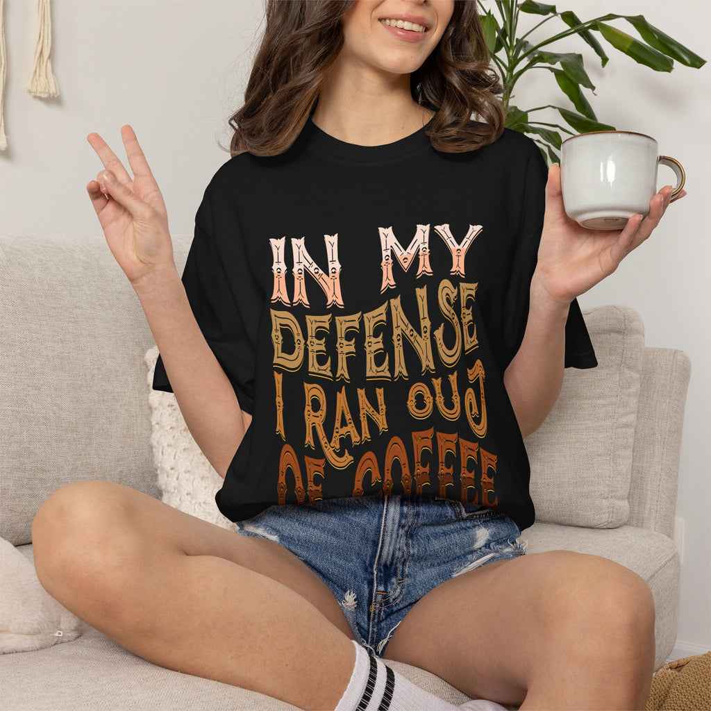 Out of Coffee Retro T-Shirt