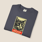 WOOF! Cat T-Shirt | Funny Cat Lover Gift | Ironic Cat Tee