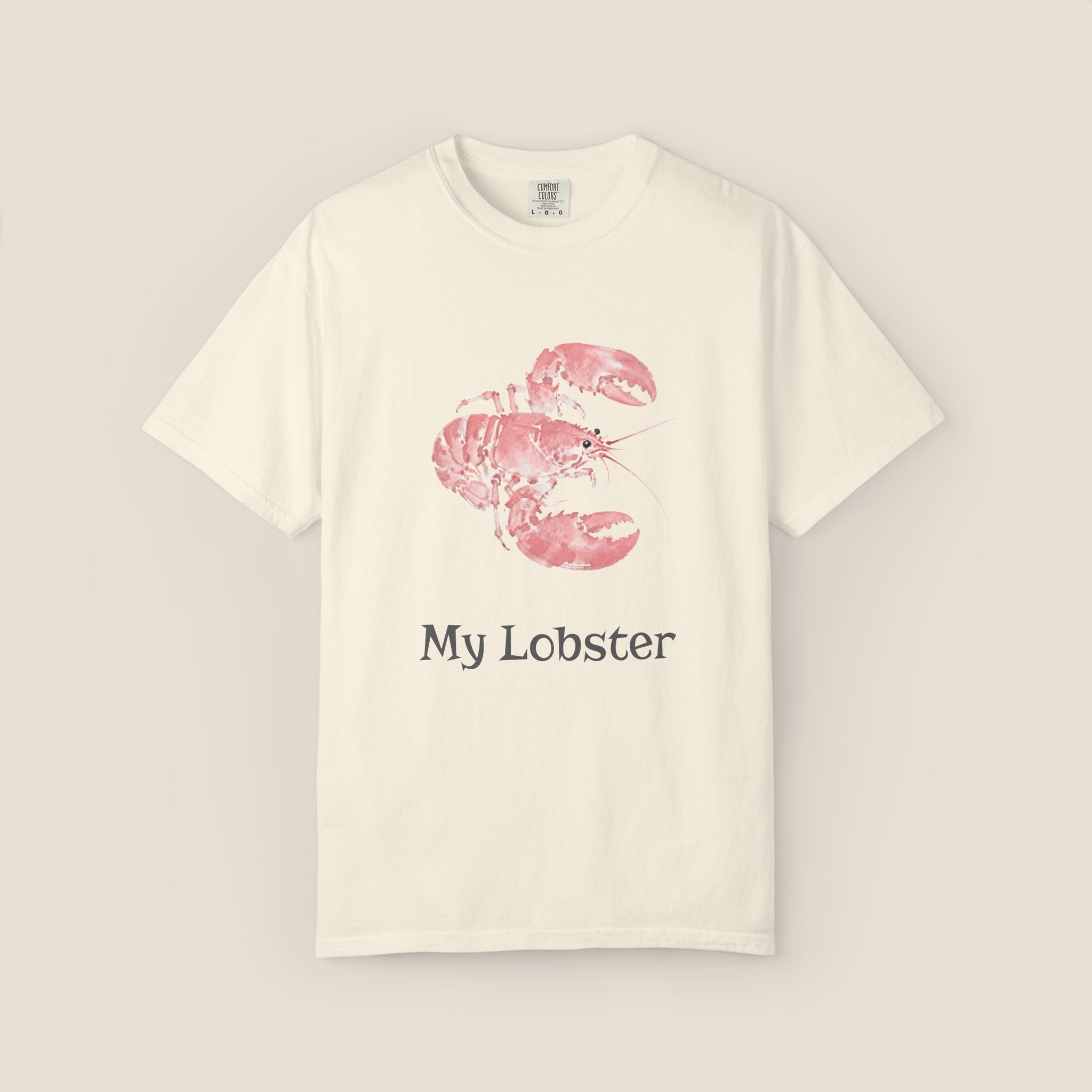 My Lobster Shirt | Minimalist Romantic Gift | Couples Shirt