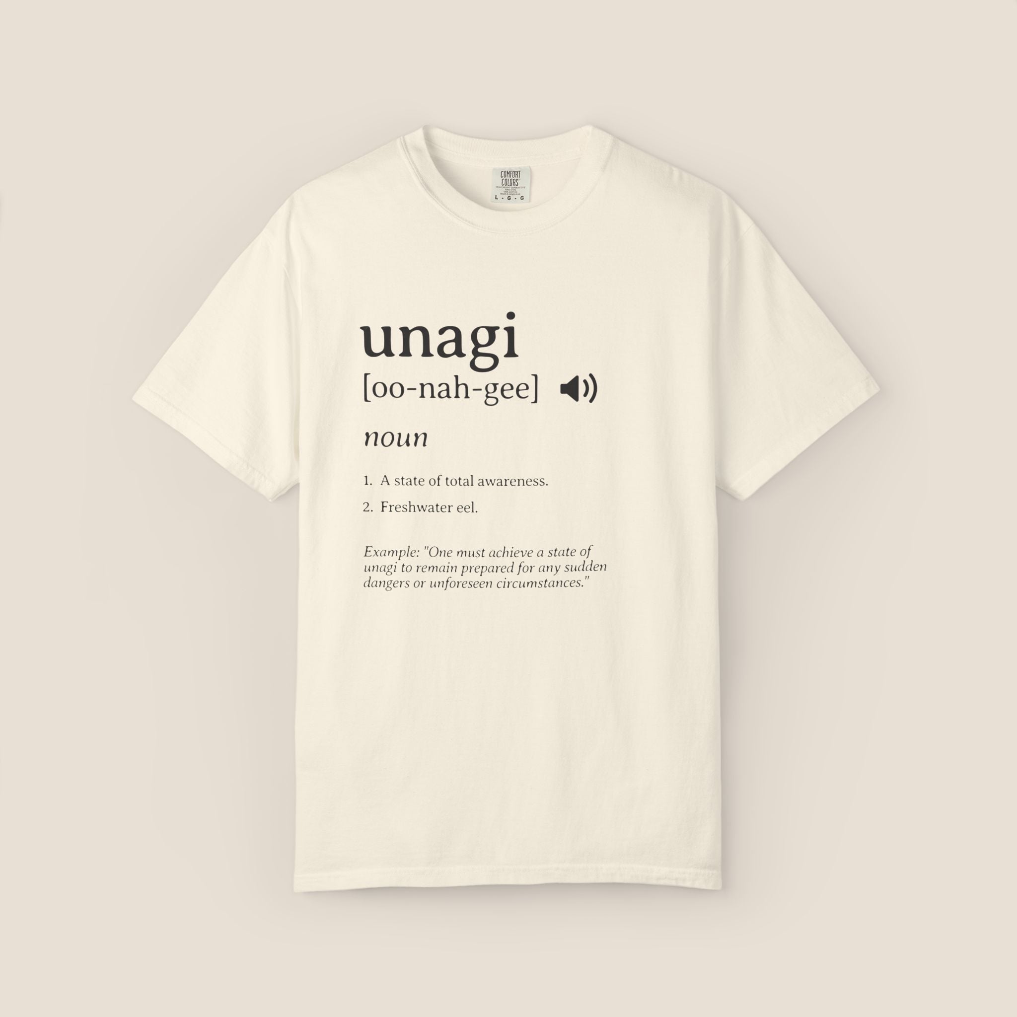 Unagi Dictionary T-Shirt  | Gift for Sitcom Fans