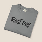 REST DAY T-Shirt | Gym Recovery Tee | Lazy Sunday Shirt