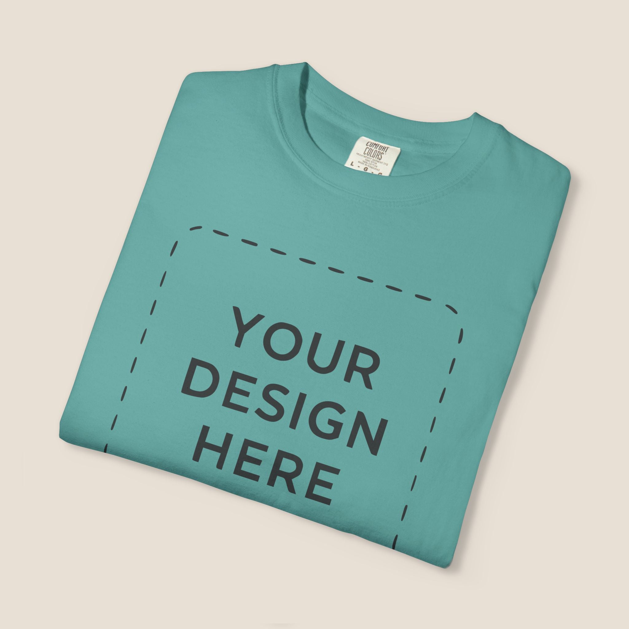 Custom Garment-Dyed T-Shirt — Your Design Here