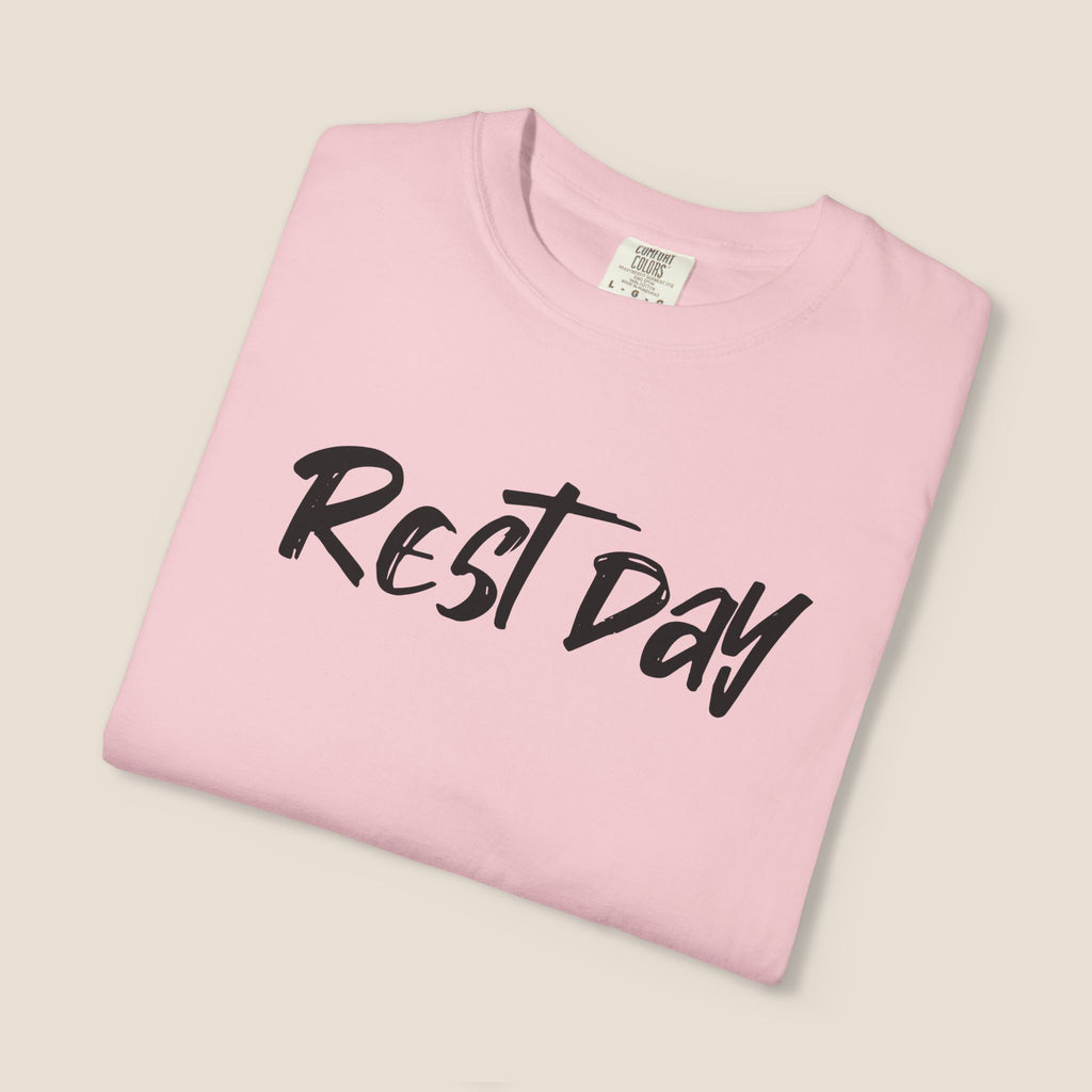 REST DAY T-Shirt | Gym Recovery Tee | Lazy Sunday Shirt