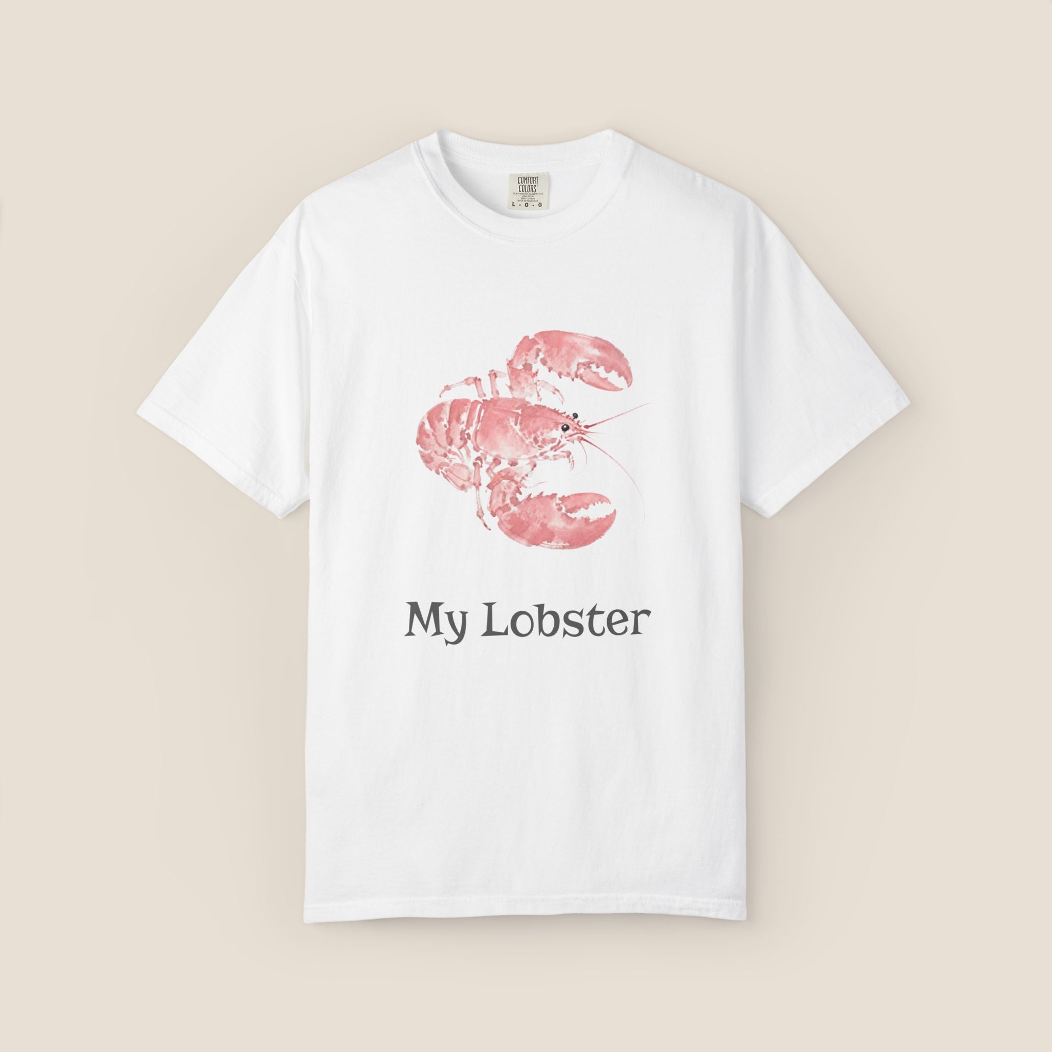 My Lobster Shirt | Minimalist Romantic Gift | Couples Shirt