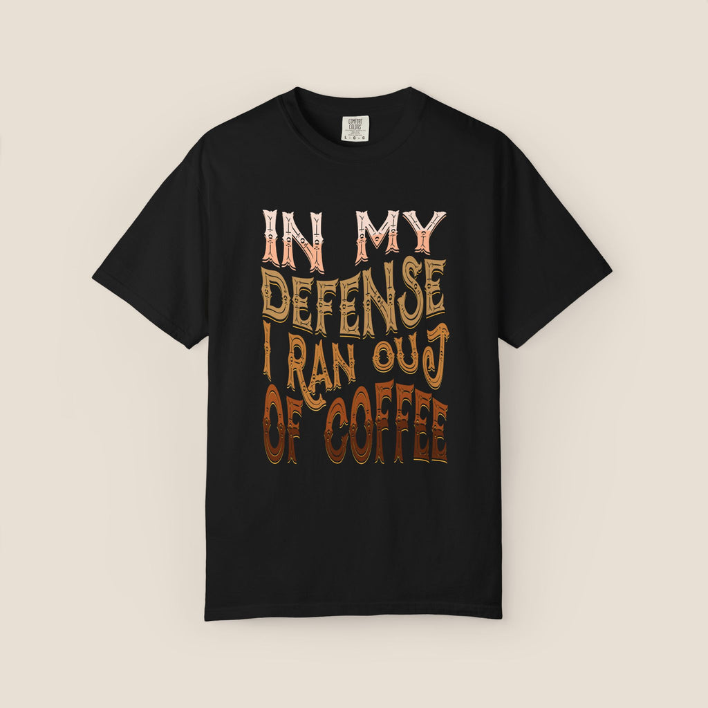 Out of Coffee Retro T-Shirt