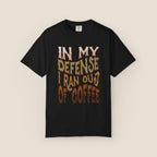 Out of Coffee Retro T-Shirt
