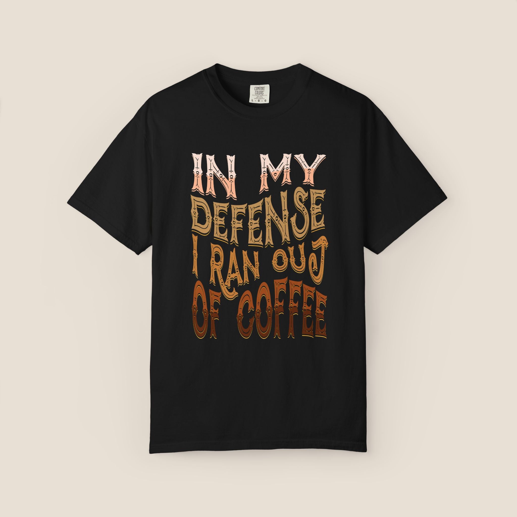 Out of Coffee Retro T-Shirt