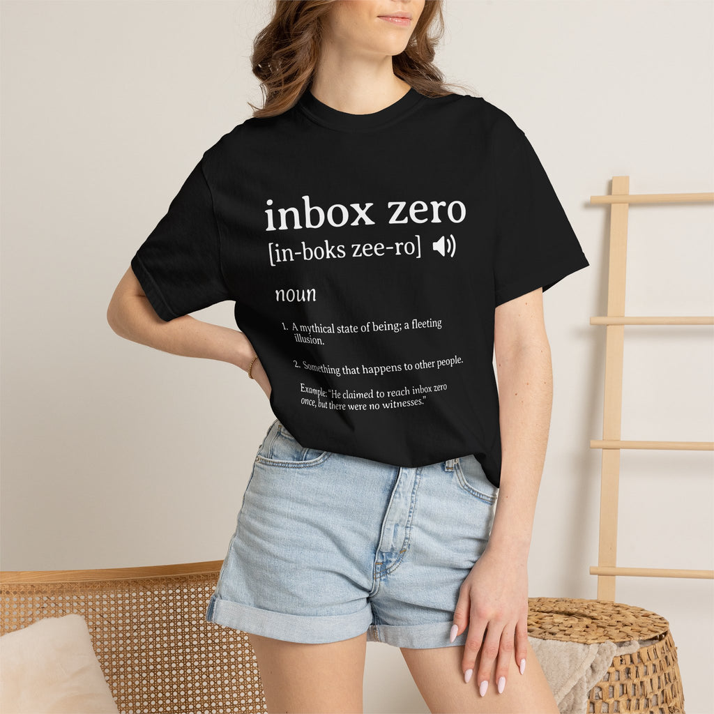 Inbox Zero Definition Shirt | Funny Office Humor Tee