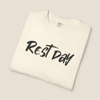 REST DAY T-Shirt | Gym Recovery Tee | Lazy Sunday Shirt