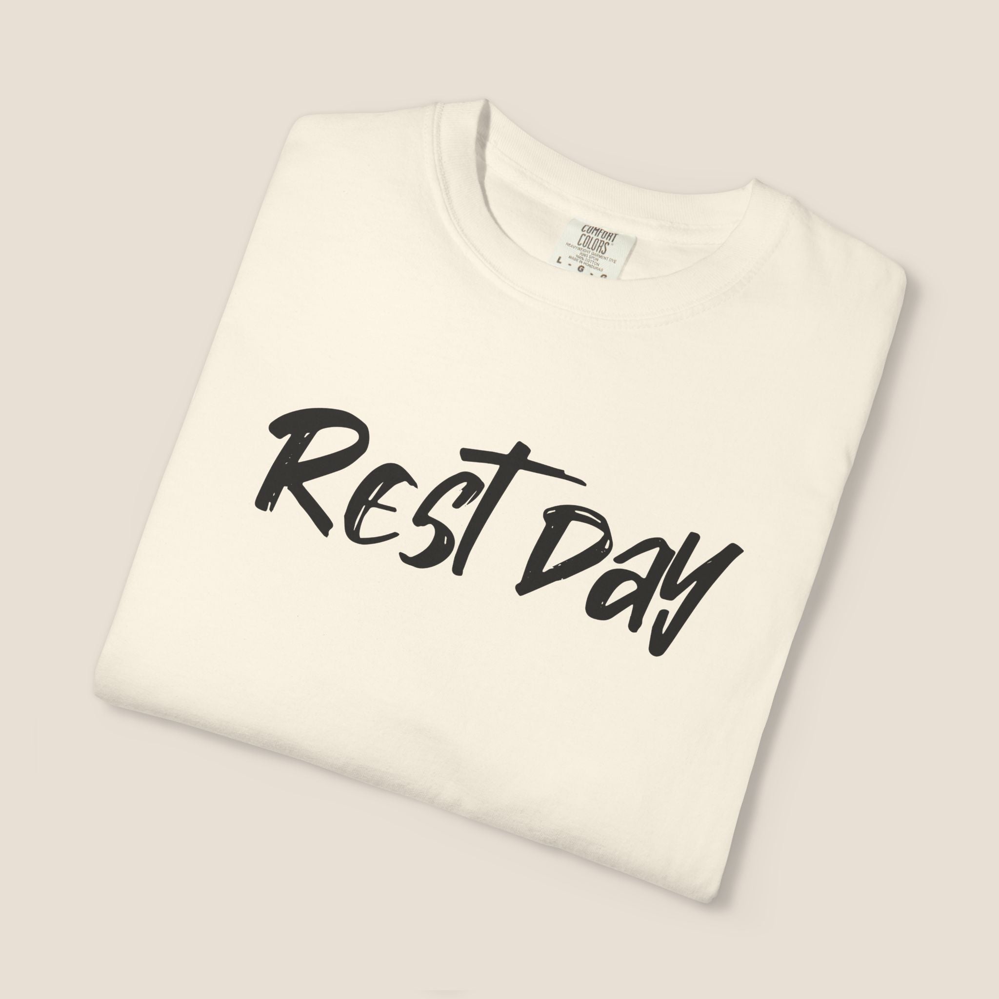 REST DAY T-Shirt | Gym Recovery Tee | Lazy Sunday Shirt