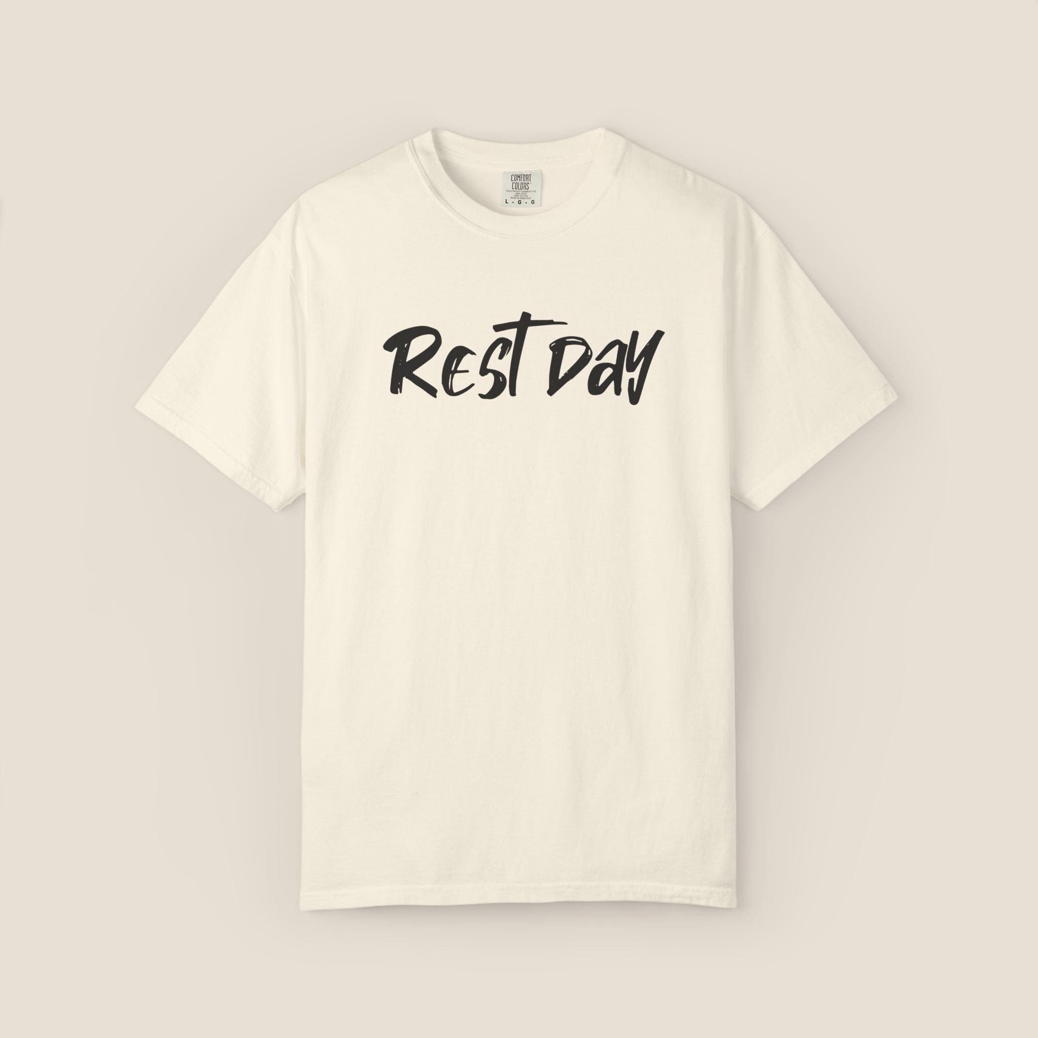 REST DAY T-Shirt | Gym Recovery Tee | Lazy Sunday Shirt