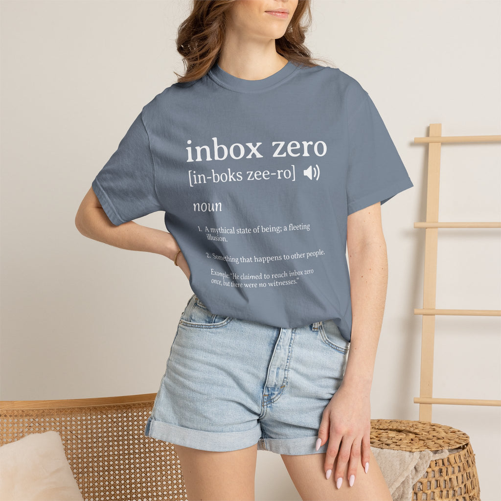 Inbox Zero Definition Shirt | Funny Office Humor Tee