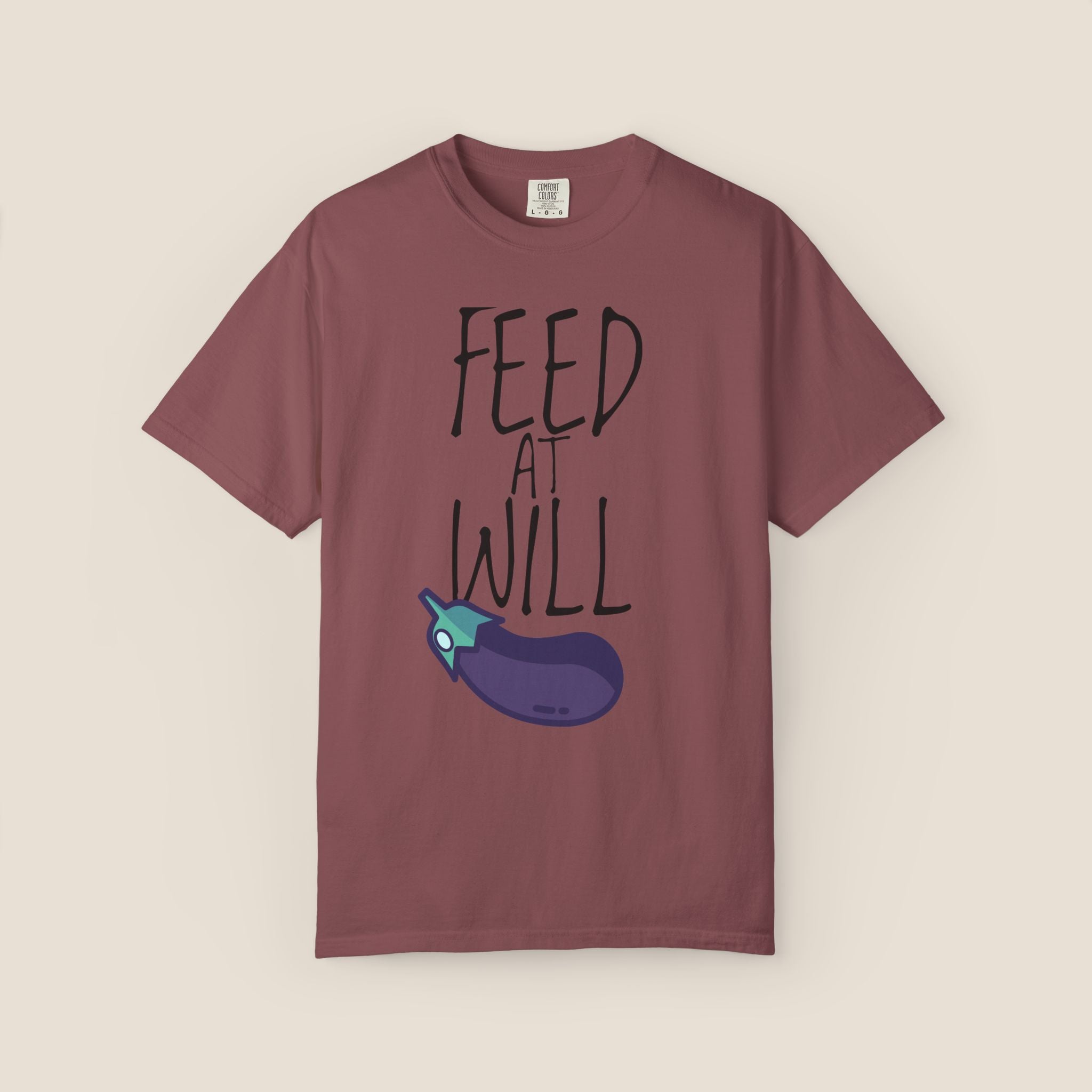 Feed At Will Vegan version T-shirt