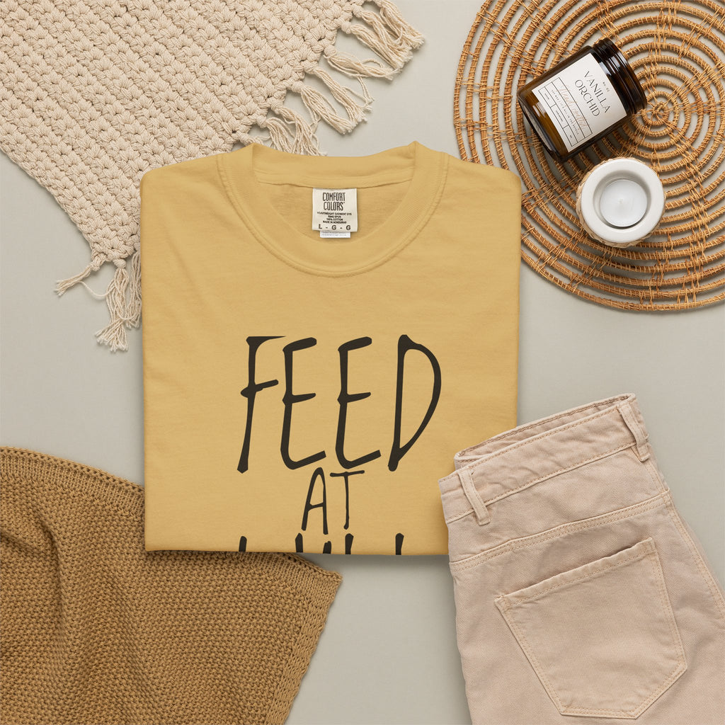 Feed At Will Vegan version T-shirt