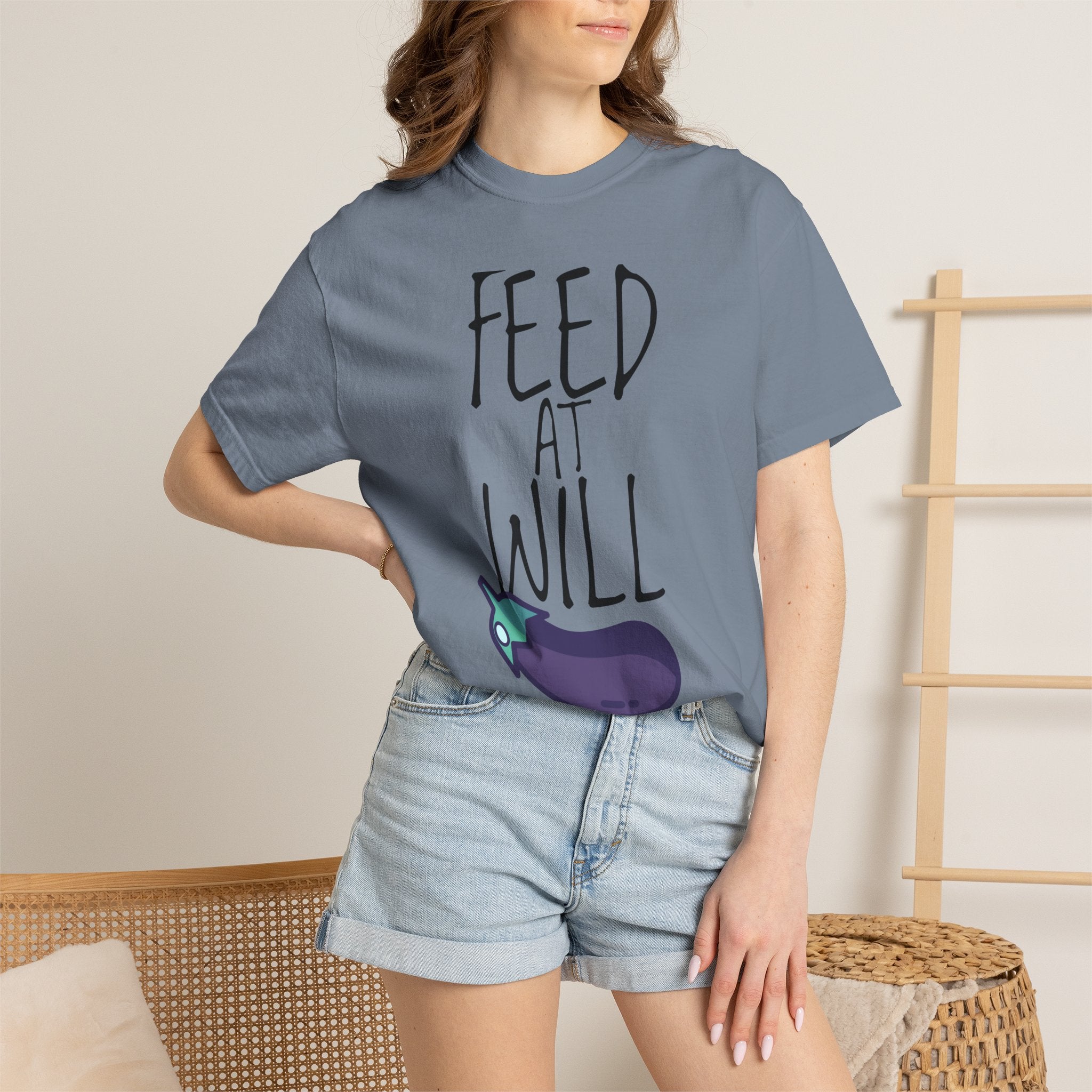 Feed At Will Vegan version T-shirt
