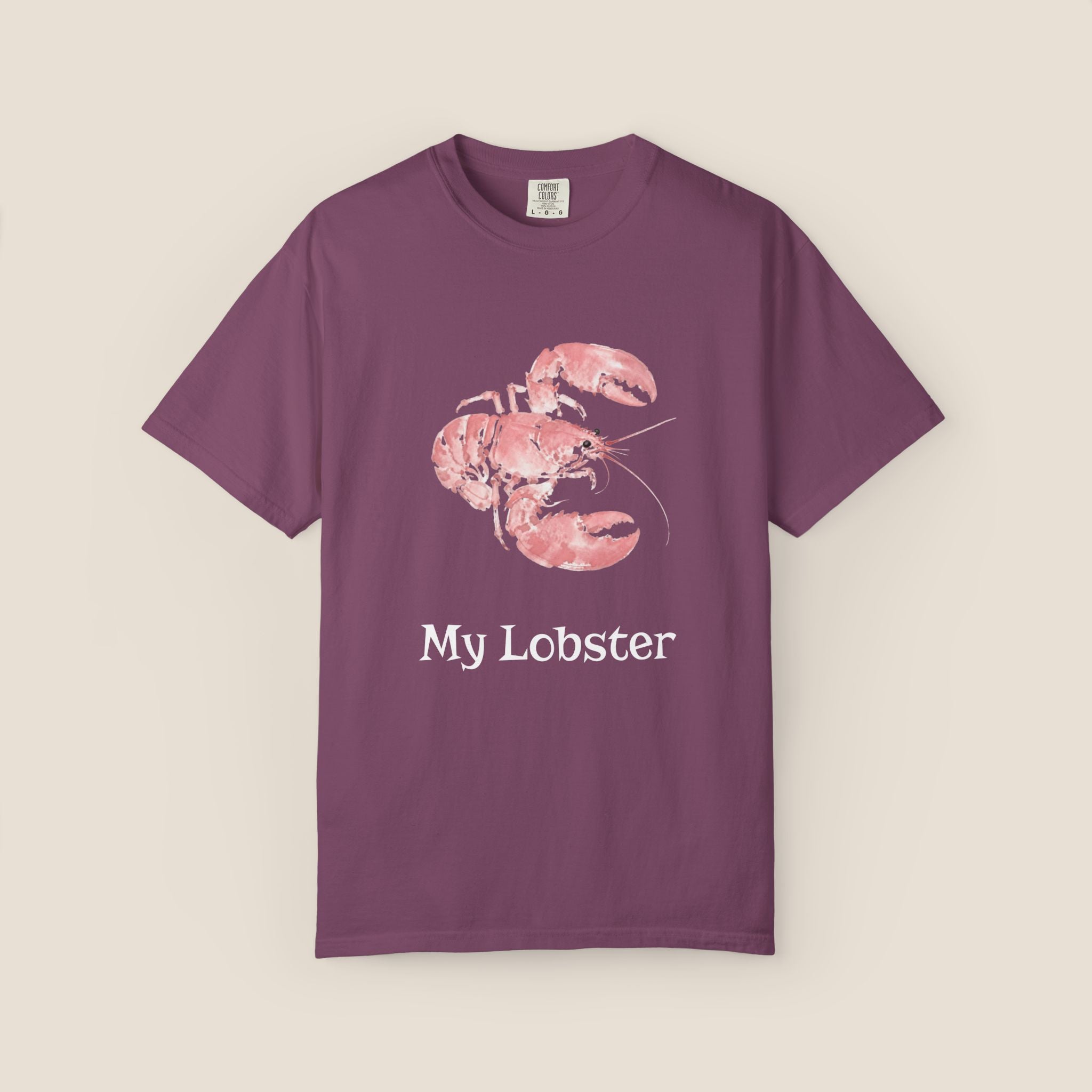 My Lobster Shirt | Minimalist Romantic Gift | Couples Shirt