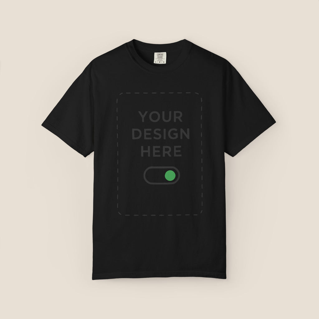Custom Garment-Dyed T-Shirt — Your Design Here