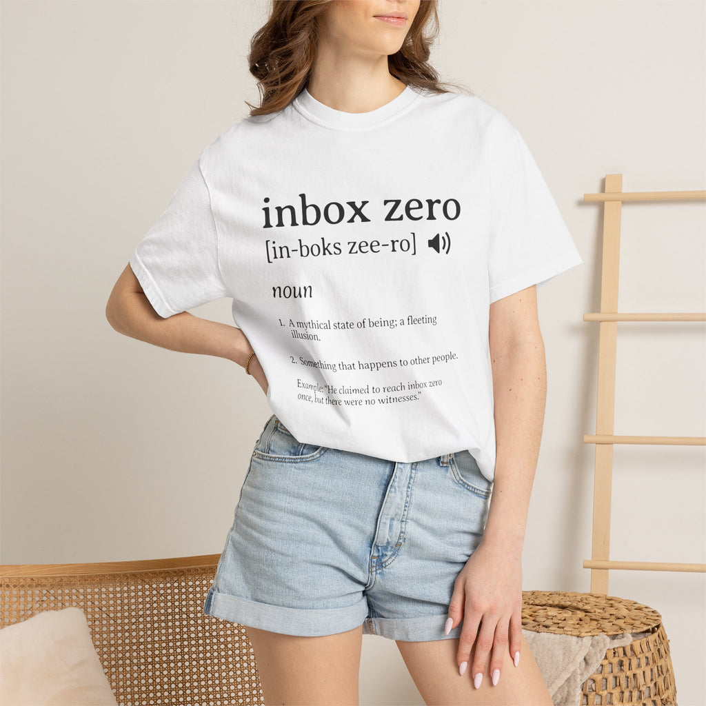 Inbox Zero Definition Shirt | Funny Office Humor Tee