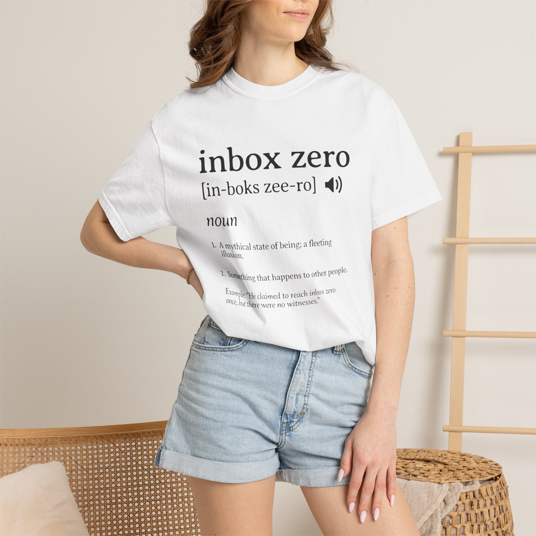 Inbox Zero Definition Shirt | Funny Office Humor Tee
