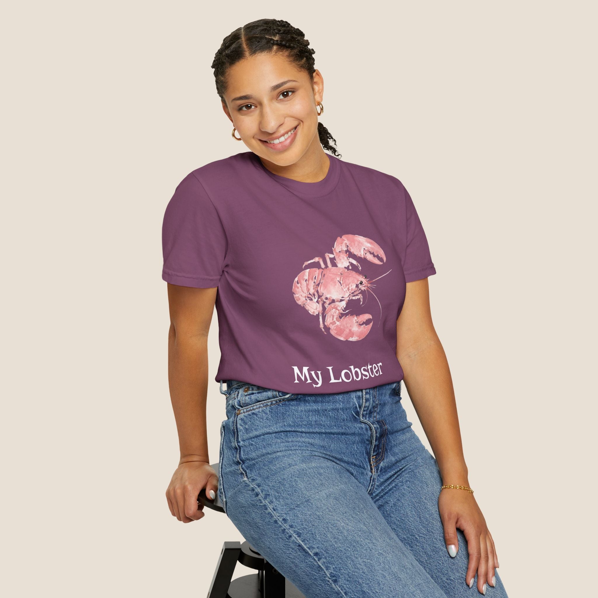 My Lobster Shirt | Minimalist Romantic Gift | Couples Shirt