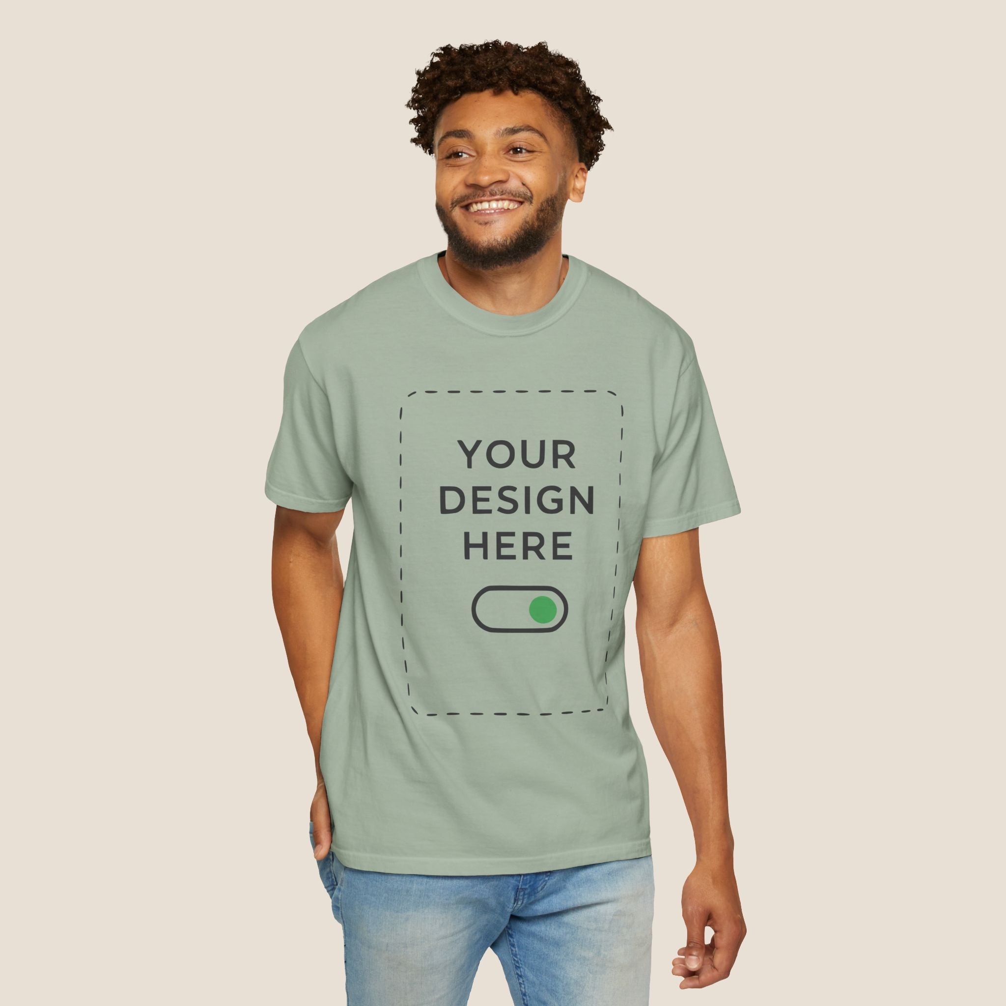 Custom Garment-Dyed T-Shirt — Your Design Here
